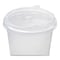 Karat PET Lids, Strawless Sipper, Fits 32 oz Cold Cups, Clear, 1000PK C-KC107TS-SH - alternate 4